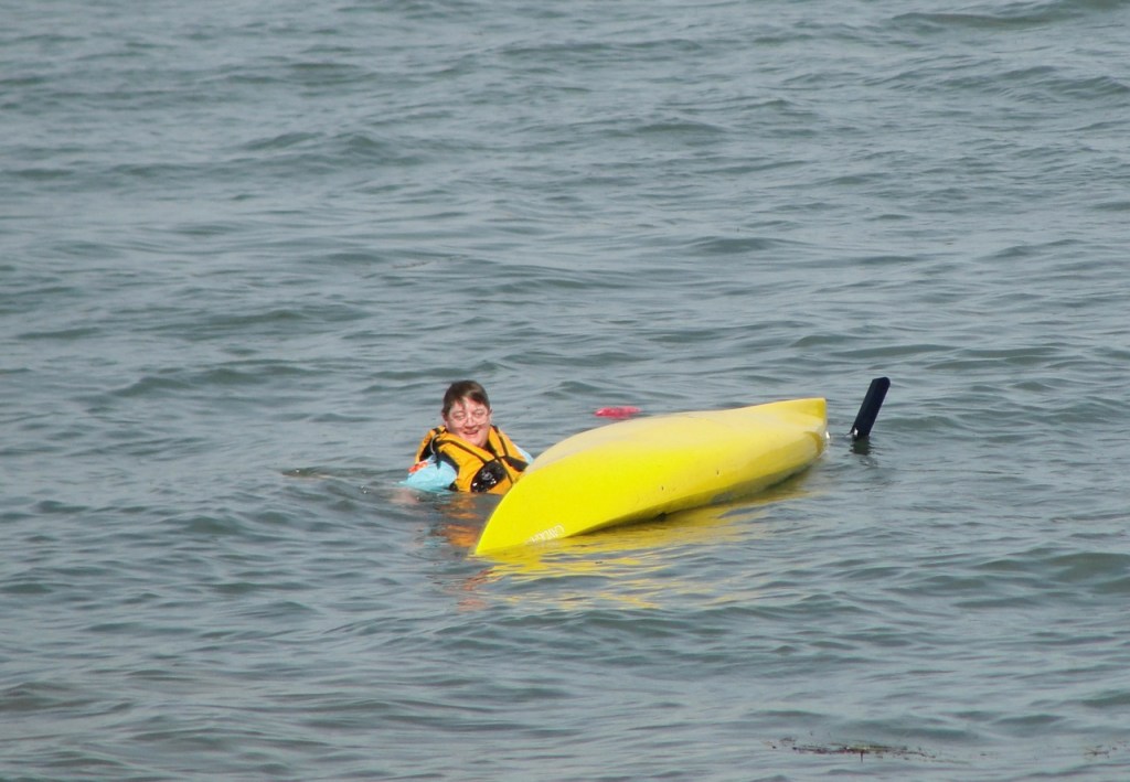 Kayak Tipped Over