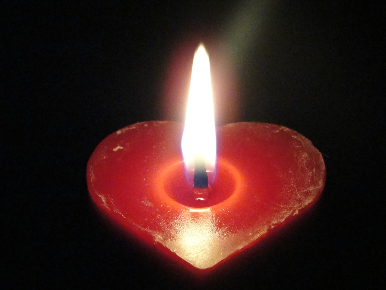 Heart Candle Flame DSC01573