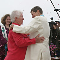 Wedding of Linda & Gloria Dewitt Photo 5/17/04 