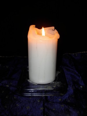 White Candle MJ DSC09662