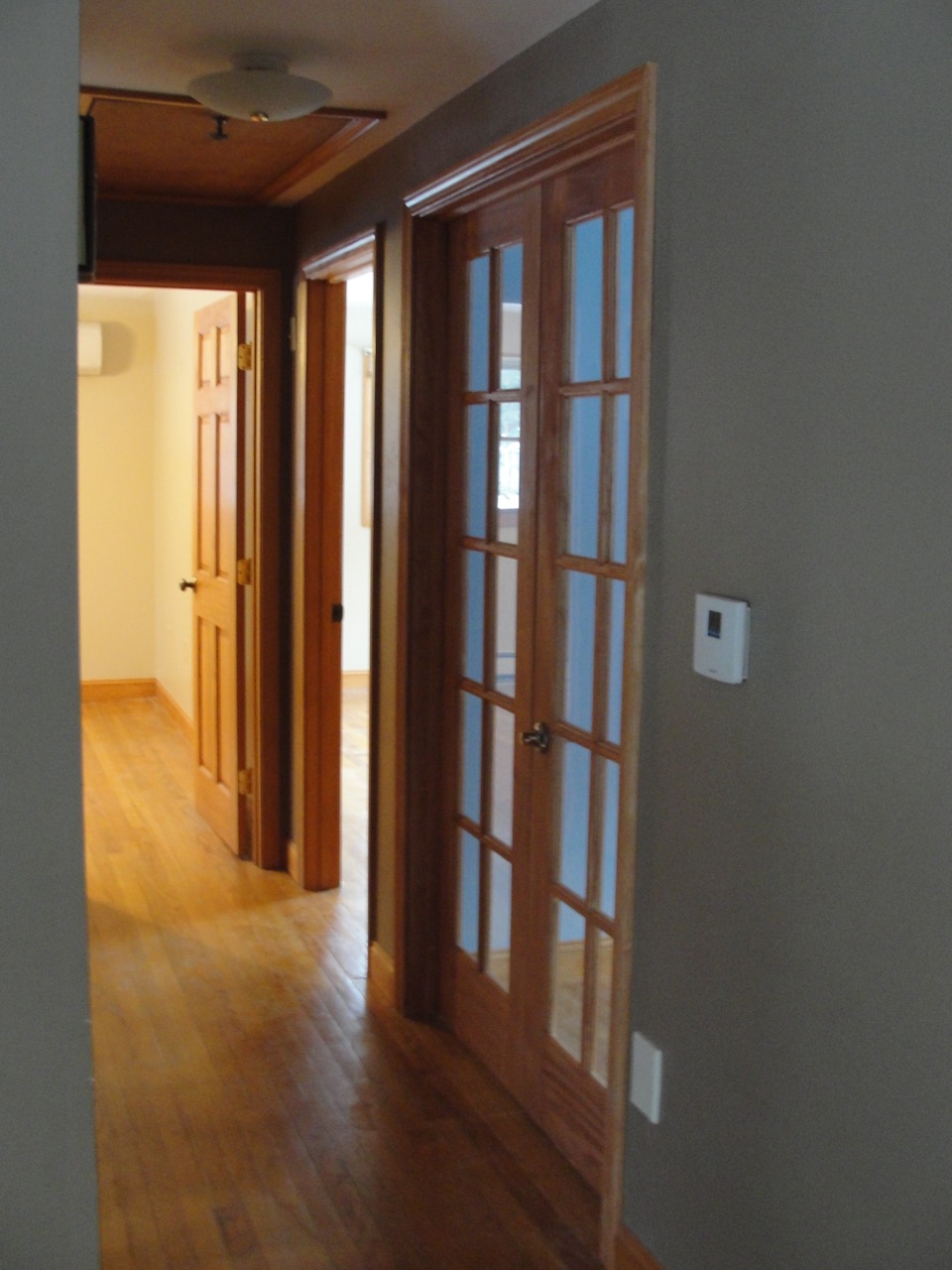 French Doors to Office