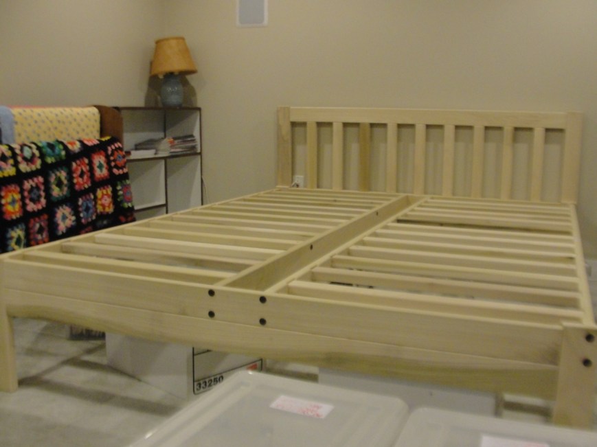 Bed for guests &amp; storage