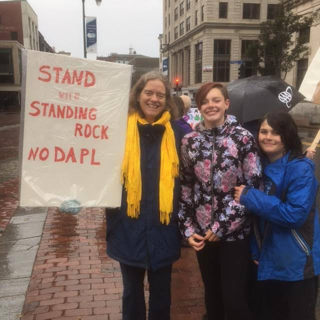 Standing with Standing Rock in Portland ME
