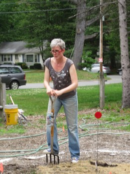 Forking the beds Cathleen
