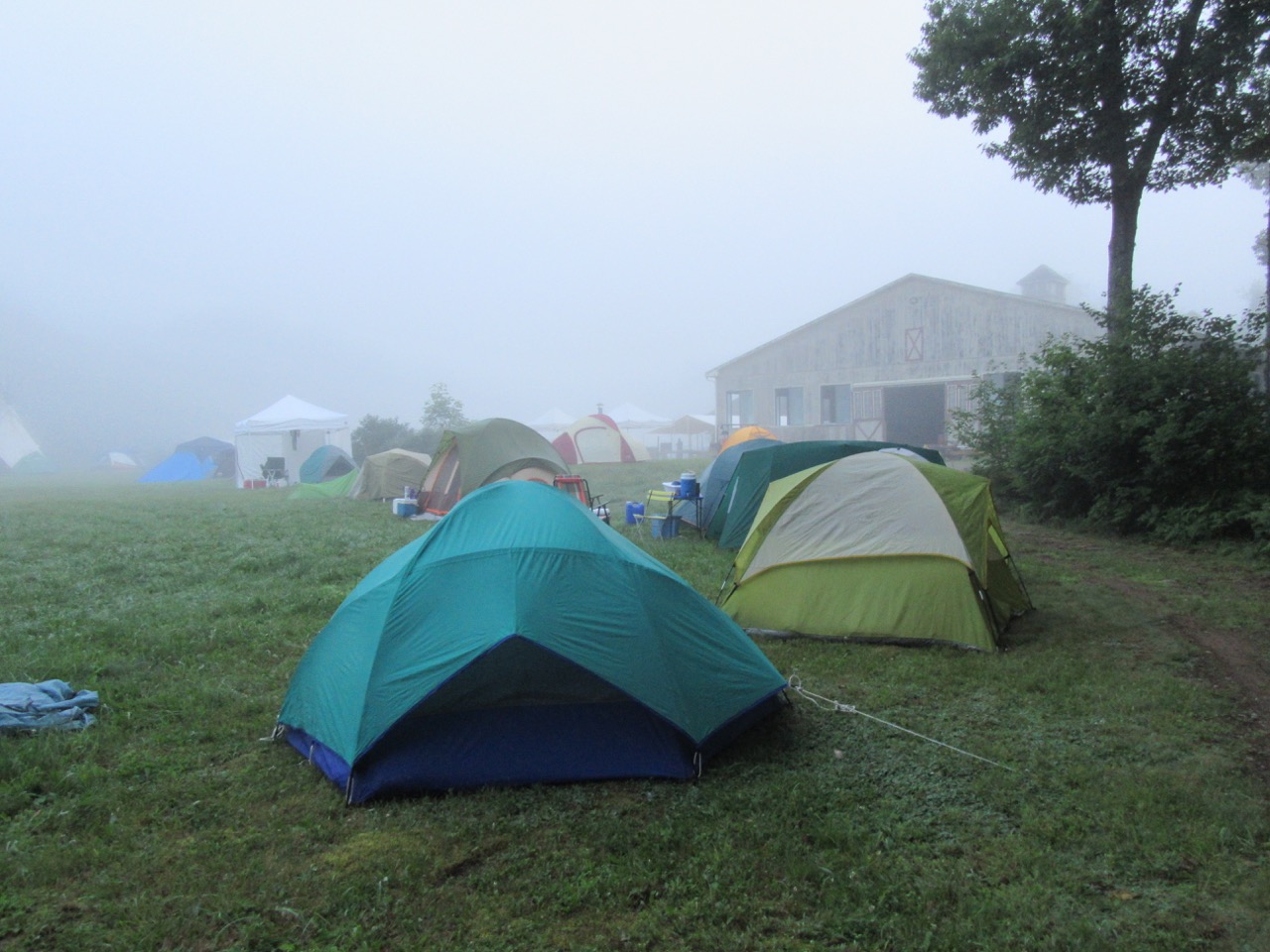 View from our tent MD