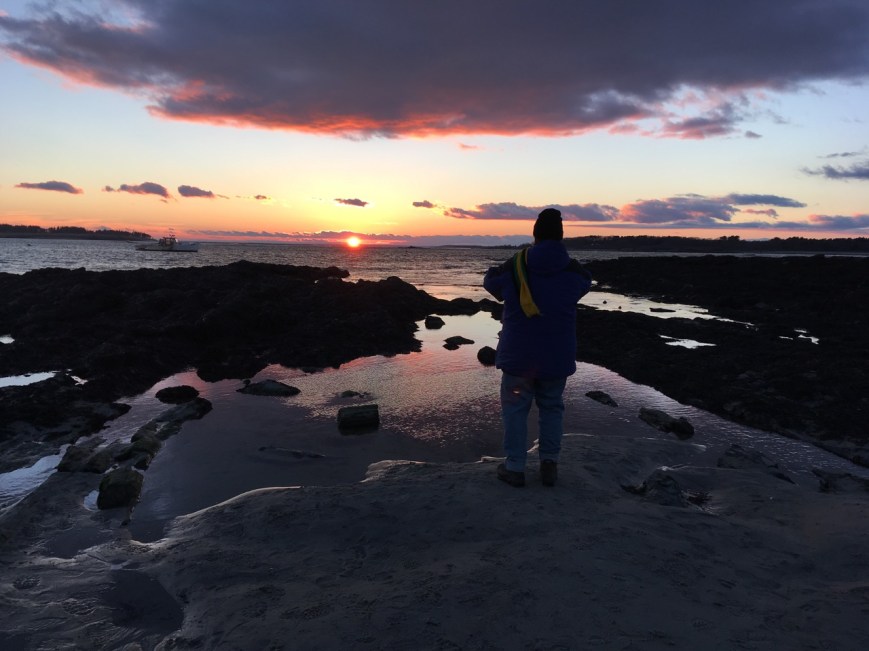 New Year Sunset with Margy