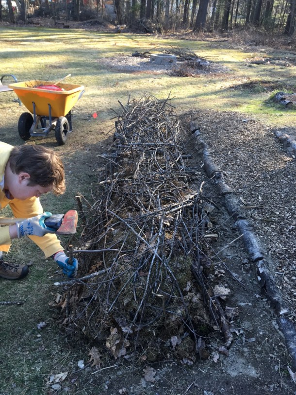 hugelkultur Margy stakes